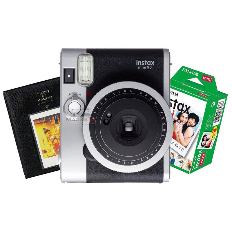 FUJIFILM instax mini 90 NEOCLASSIC オマケ有 Câmera Instantânea Fujifilm Instax Mini 90 Neo Classic